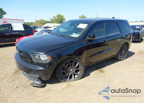 2017 Dodge Durango R/T Awd from USA, damaged, VIN 1C4SDJCT9HC871093